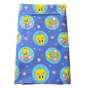 LOONEY TUNES Tweety Bird Cotton Cranston Fabric - Vintage 2000s - 2.64 Yards